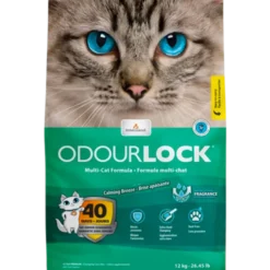 Intersand Odour Lock Calming Breeze Multi Cat Formula - Cat Litter 12 kg