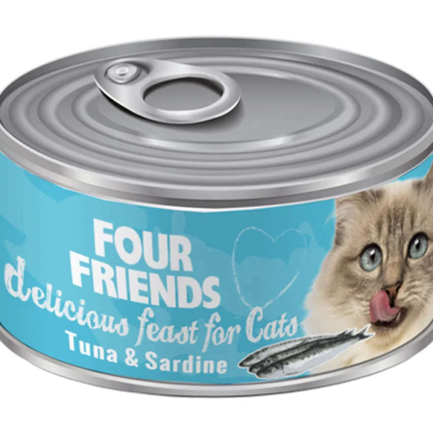 Katt Adult Tuna & Sardine 85g i boks