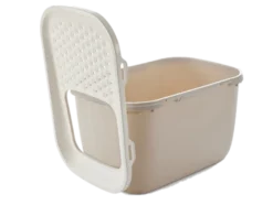 Katteboks Hop i Giant med tak, 74x50x43cm, Beige