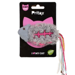 Katteleke Fishbone Olle, 20x6x1,5cm, flerfarget