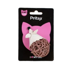 Katteleke Natural Lilo, 10x5x5cm, Brun