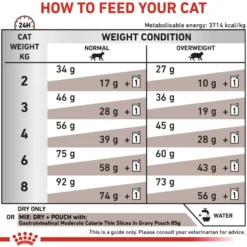 Kattemage-tarm med moderat kaloriinnhold 4 kg