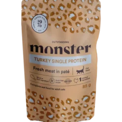 Katteposer Adult Kalkun 85 g x 8 stk - porsjonsposer