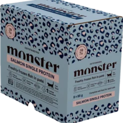 Katteposer Adult Laks 85 g x 8 stk - porsjonsposer