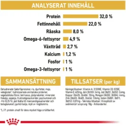 Katterase Perserkattunge 2 kg