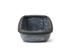 Kattesandkasse Aseo Jumbo Marble, 67,5x48,5x29cm, Grå/Hvit