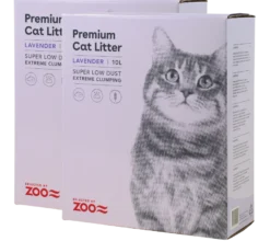 Kattesand Lavendel 10L x 2
