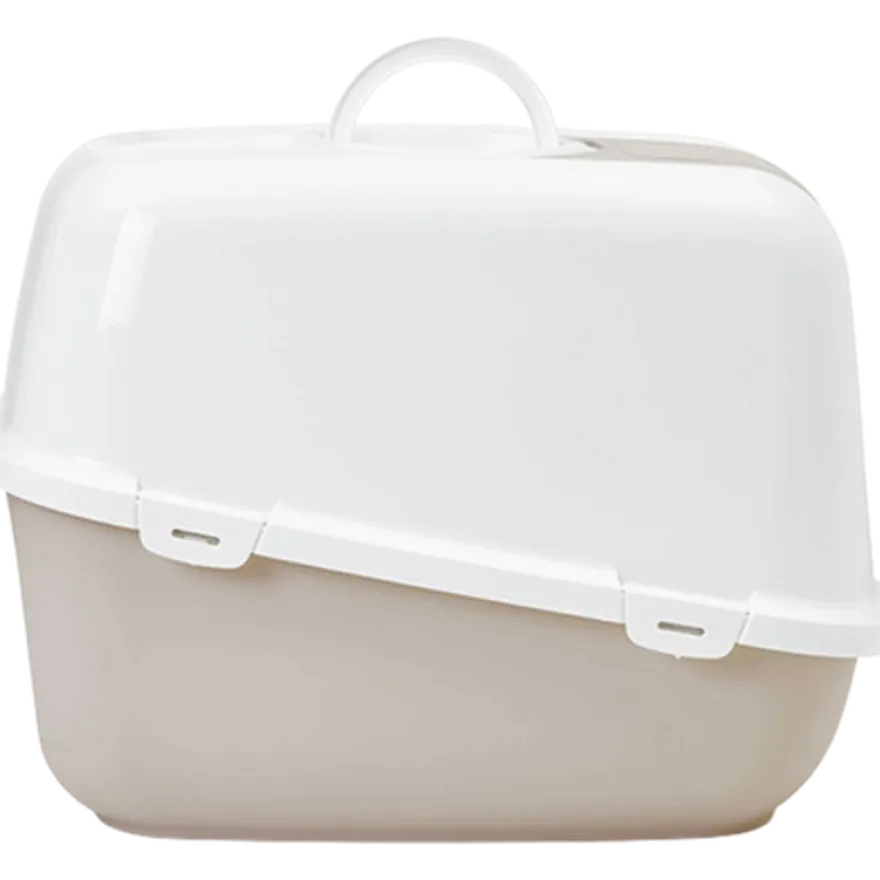 Kattetoalett Nestor Jumbo Beige 66x49x47cm