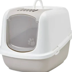 Kattetoalett Nestor Jumbo Beige 66x49x47cm