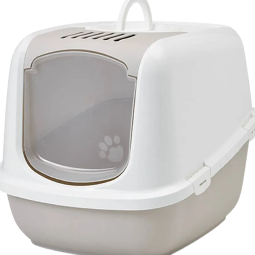 Kattetoalett Nestor Jumbo Beige 66x49x47cm