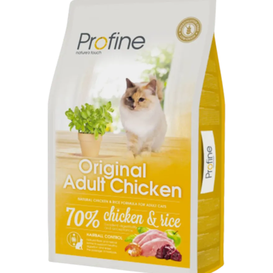 Kattetørrfôr Original Adult kylling og ris 10 kg