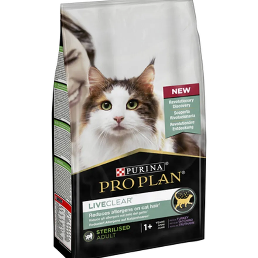 Katt Liveclear Sterilised Adult 1+ Kalkun 1,4 kg