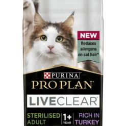 Katt Liveclear Sterilised Adult 1+ Kalkun 1,4 kg