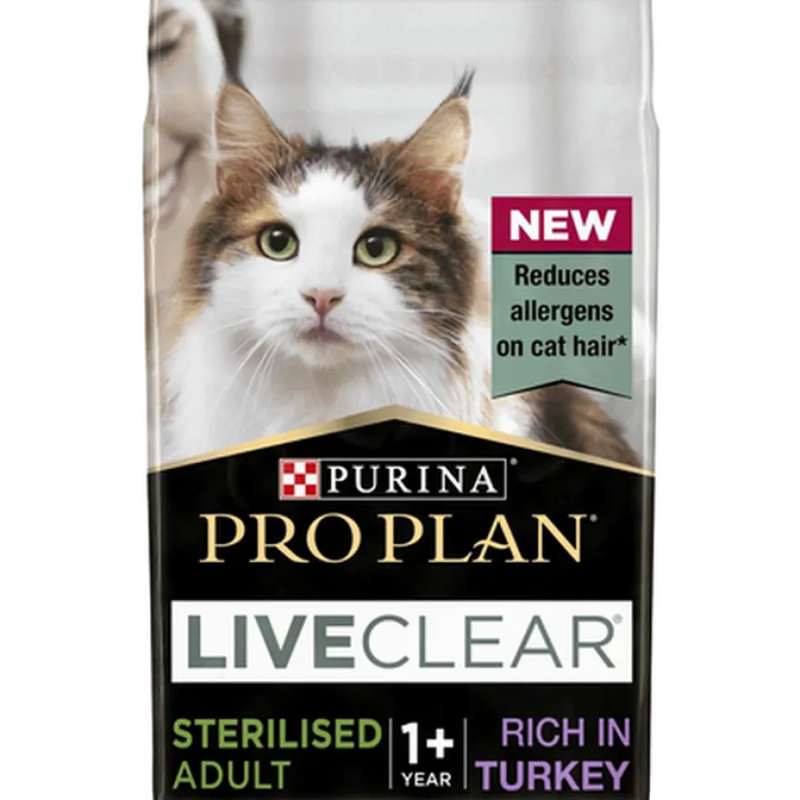 Katt Liveclear Sterilised Adult 1+ Kalkun 1,4 kg