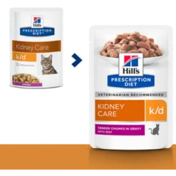 k/d Kidney Care Beef Pouch 12x85g