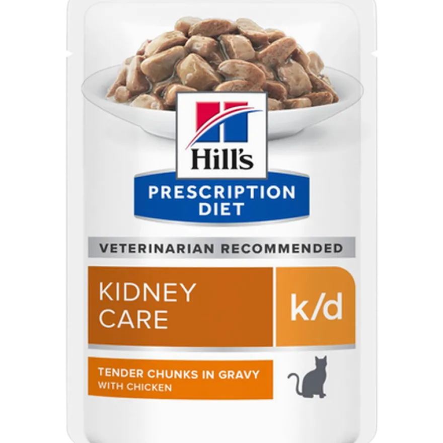 k/d Kidney Care Chicken Pouch 12x85g