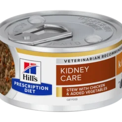 k/d Kidney Care Chicken & Vegetables Stew Canned - Wet Cat Food 82 g x 24
