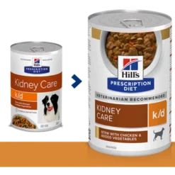 k/d Kidney Care Kylling & Grønnsaker Stew Hermetikk - Våtfôr for hund 354 g x 12