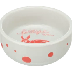 Keramisk skål Tegneserie-kaniner 250 ml / ø11 cm