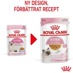 Kitten Jelly Våtfôr for kattunger 85 g x 12 stk