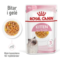 Kitten Jelly Våtfôr for kattunger 85 g x 12 stk
