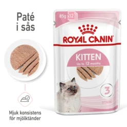 Kitten Loaf Våtfôr for kattunger 85 g x 12 stk