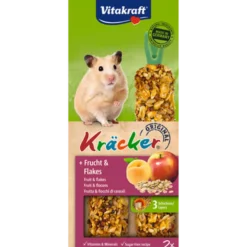Kjeks Hamster Frukt 2x2-pakning
