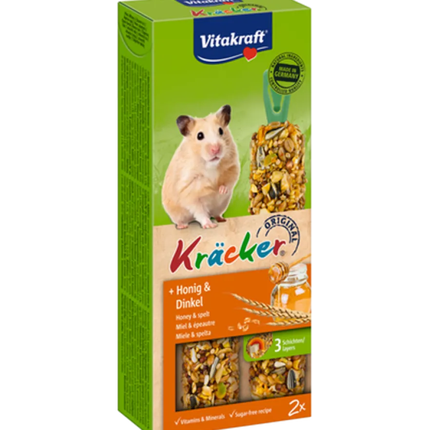 Kjeks Hamster Honning 2-pakning