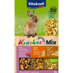 Kjeks Kaninbjørn/Honning/Popcorn 10x3-pk.