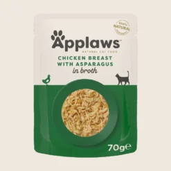 Kyllingbryst og asparges 70 g x 12