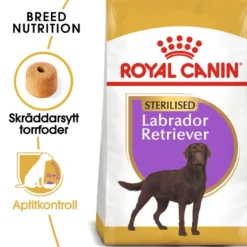 Labrador Retriever Sterilisert tørrfôr for voksne hunder 12 kg