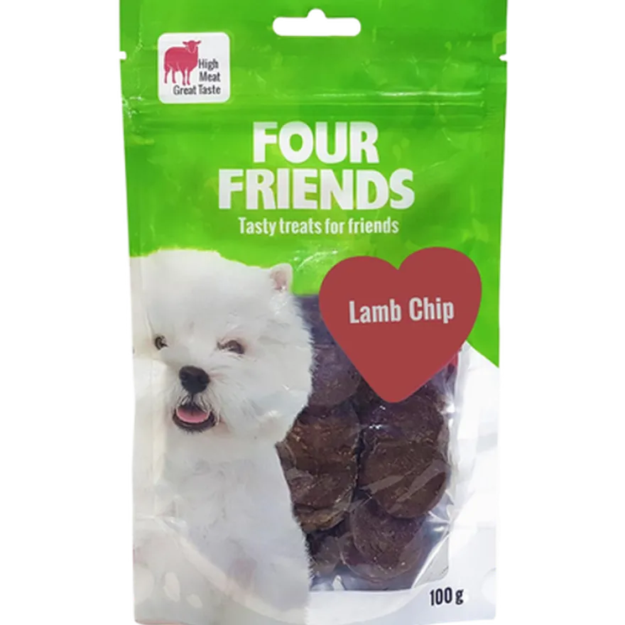 Lammechips til hund 100 g