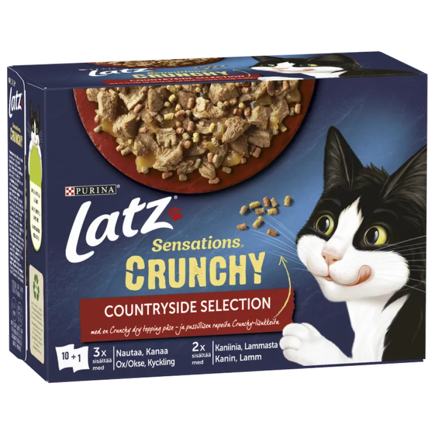 Latz Sensations Crunchy Countryside i gelé 10x85 g