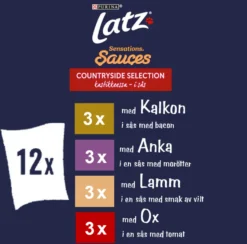 Latz Sensations Sauser Landlig i saus 12x85g