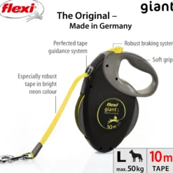 Leash Giant Band Black Medium, 8 m