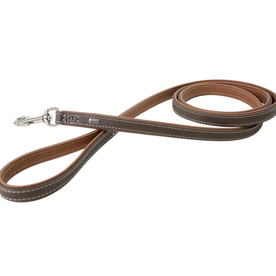 Leash Porto 20/180 Darkbrown/Cognac