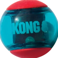 Lekeball Squeezz Action Ball Dog Toy, Stor 2-pk.