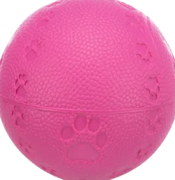 Leketøy Gummiball med poteavtrykk 6 cm