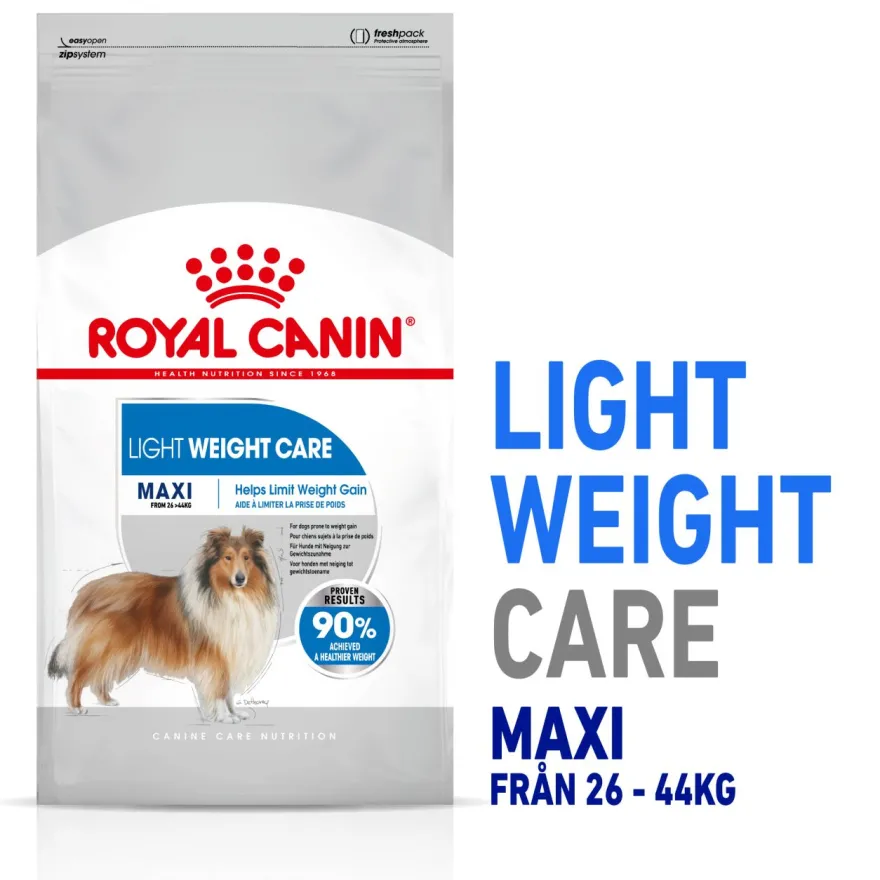 Light weight Care Adult Maxi tørrfôr for hunder 12 kg