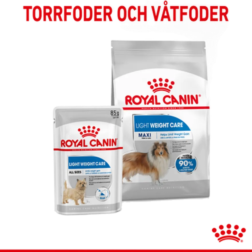 Light weight Care Adult Maxi tørrfôr for hunder 12 kg