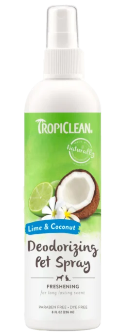 Lime & kokosnøtt deodoriserende spray for kjæledyr 236 ml