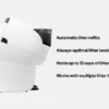 LitterHopper Kattesanddispenser for Litter-Robot 4, hvit