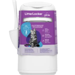 Litter Locker Genie - søppelbøtte 23 x 23 x 45 cm