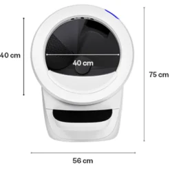 Litter-Robot 4 Selvrensende kattebakke, hvit