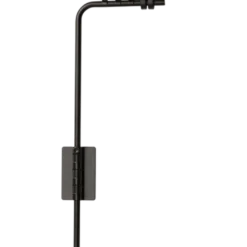 Lysbrakett - støttearmatur for lyskuppel svart 47 cm