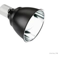 Lyskuppel - UV-reflektorlampe i aluminium, svart 75 W, 14 cm