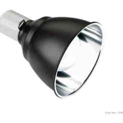 Lyskuppel - UV-reflektorlampe i aluminium, svart 75 W, 14 cm
