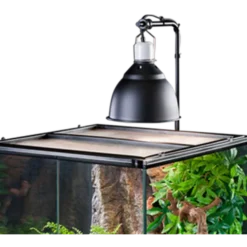 Lyskuppel - UV-reflektorlampe i aluminium, svart 75 W, 14 cm