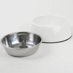 Matskål Solid Vit