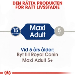 Maxi Adult tørrfôr for hunder 4 kg